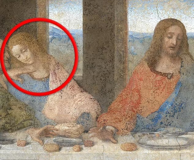 Strokovnjak na sliki Leonarda da Vincija 